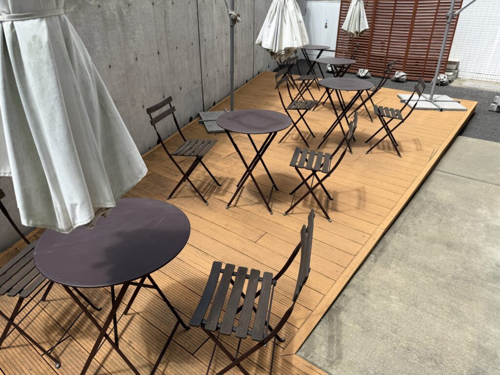 テラス席